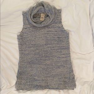 Sleeveless cowl neck sweater LOFT